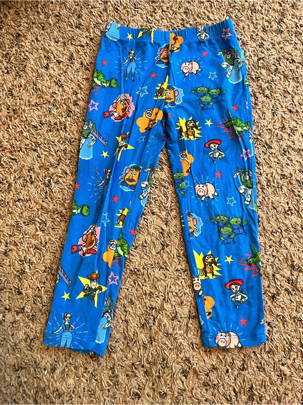 Blue 2T Toy Story Posh Peanut Pajama Pants